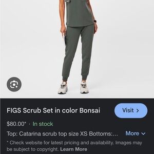 FIGS Women's Bonsai Scrub Set